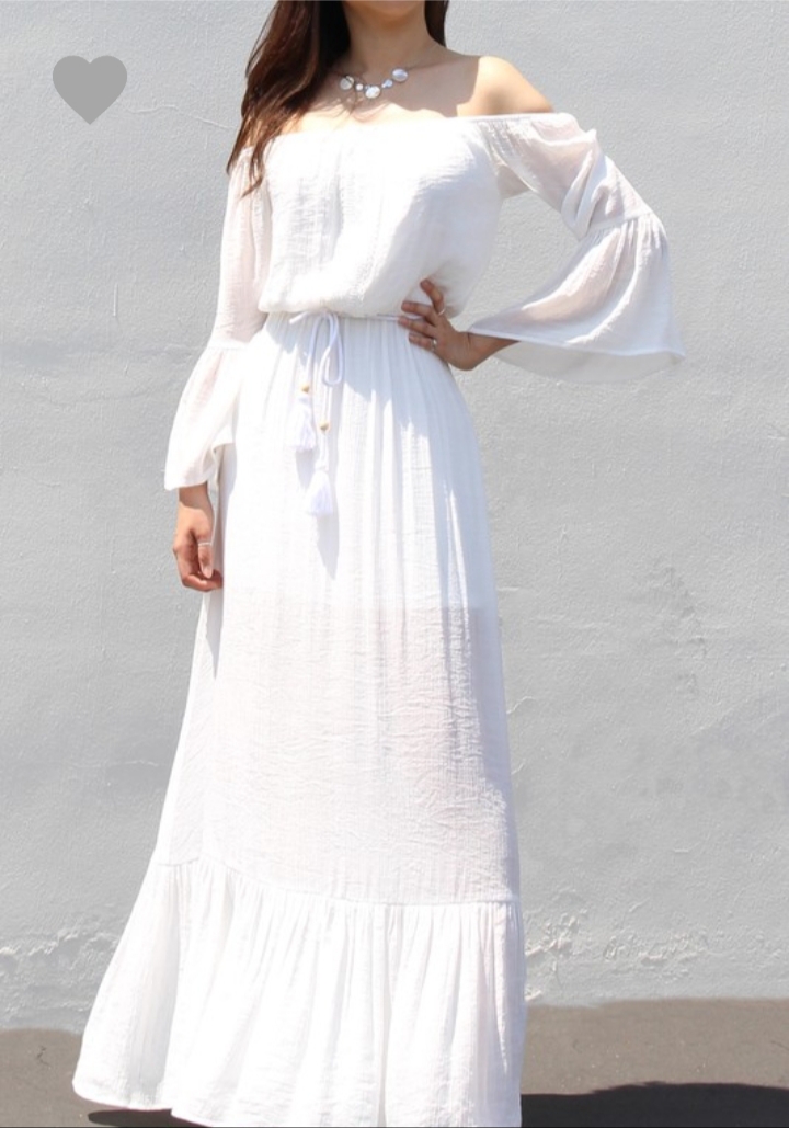 White Long One Piece Dress Top Sellers, 51% OFF | edetaria.com